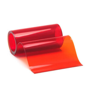 Pas standard czerwony transparentny