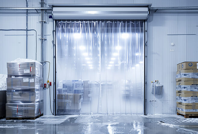 Kurtyny do chłodni i mroźni